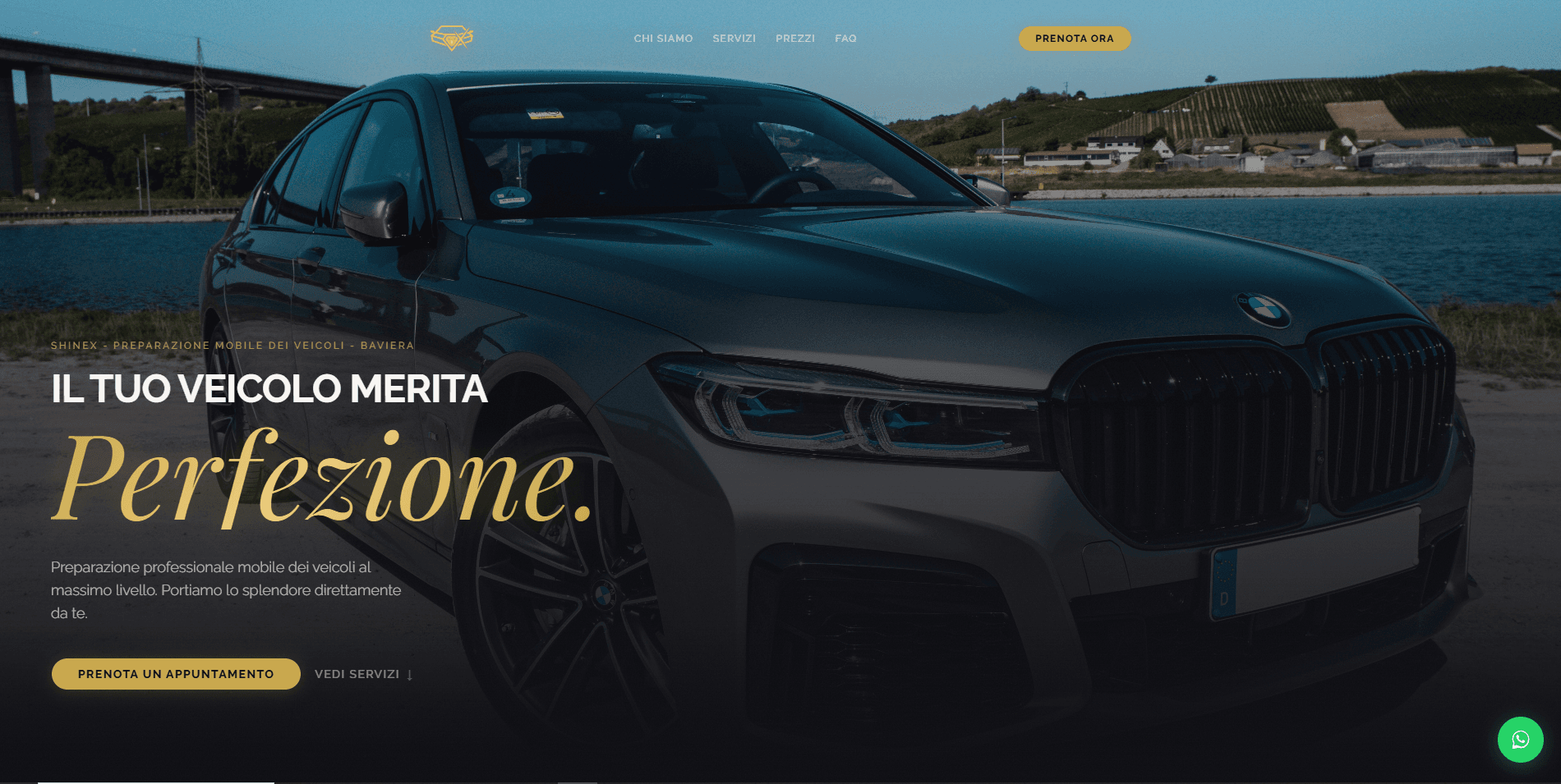 Anteprima di un sito realizzato